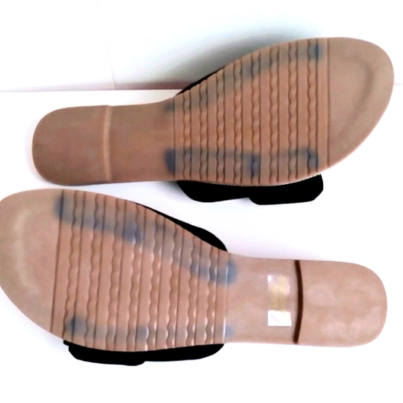 BowTie Black Sandals Slide - Picture 4 of 4